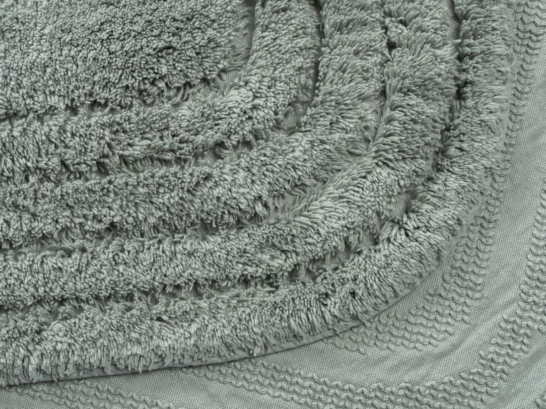 Badmat ovaal sea green 60x90