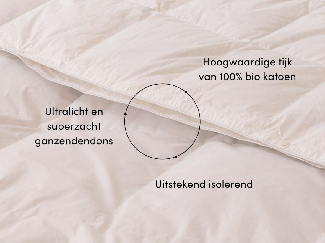 Dekbed ganzendons lente/herfst 200x200