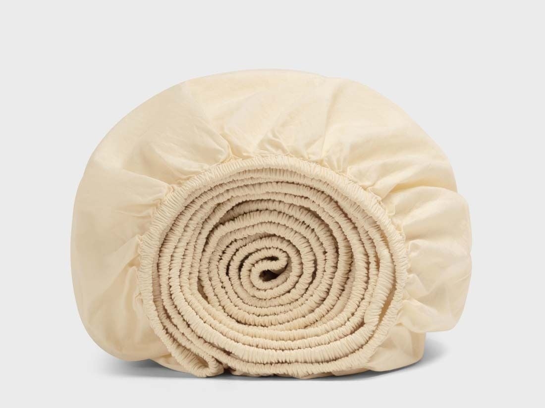 Kinderhoeslaken percal katoen butter glow