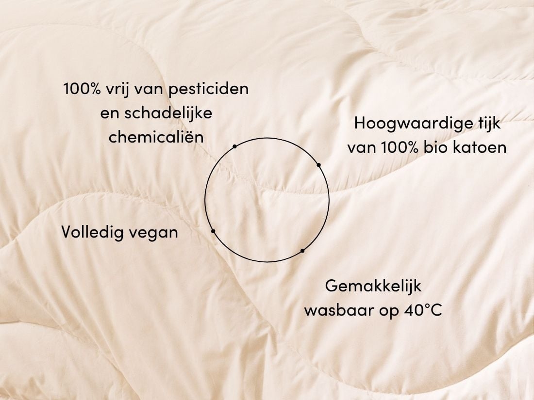 Dekbed katoen zomer 140x220