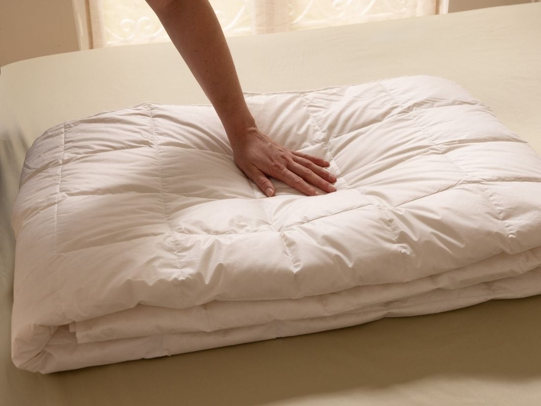 Dekbed ganzendons zomer