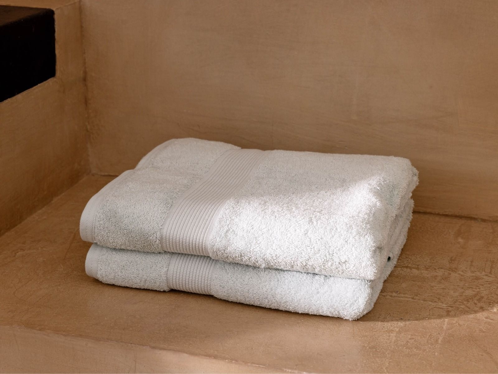 Douchelakens terry bubble blue 70x140 - 2 st