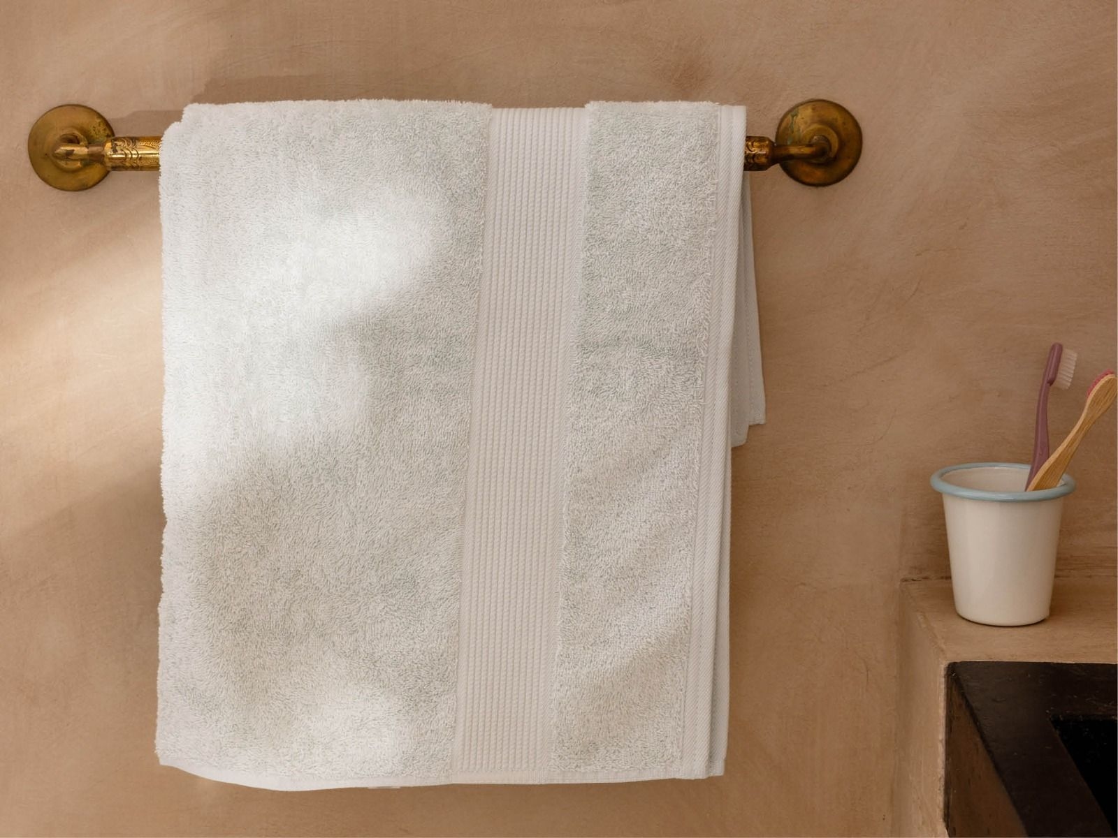 Badlaken terry bubble blue 100x150 - 1 st