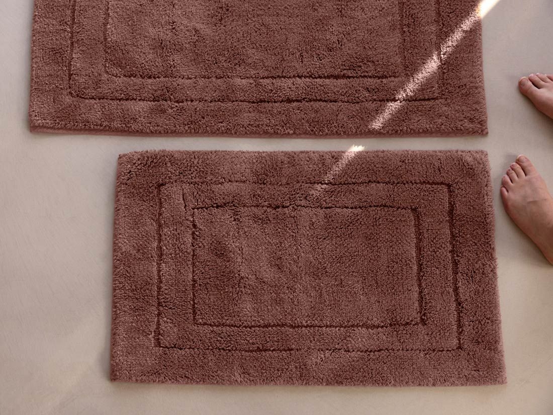 Badmat deluxe blush rose 50x80