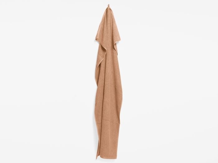 Douchelakens dots honey 70x140 - 2 st