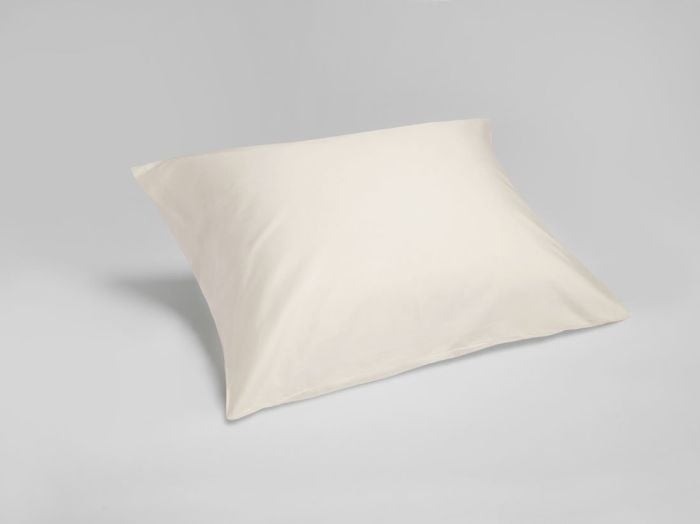 Kussensloop katoen satijn natural