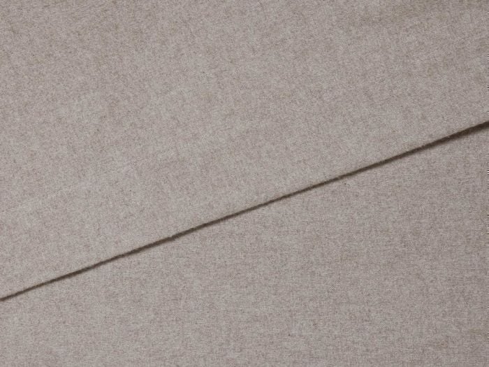 Laken flanel stone brown