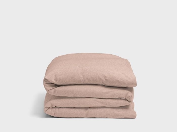 Kinderdekbedovertrek jersey vintage rose