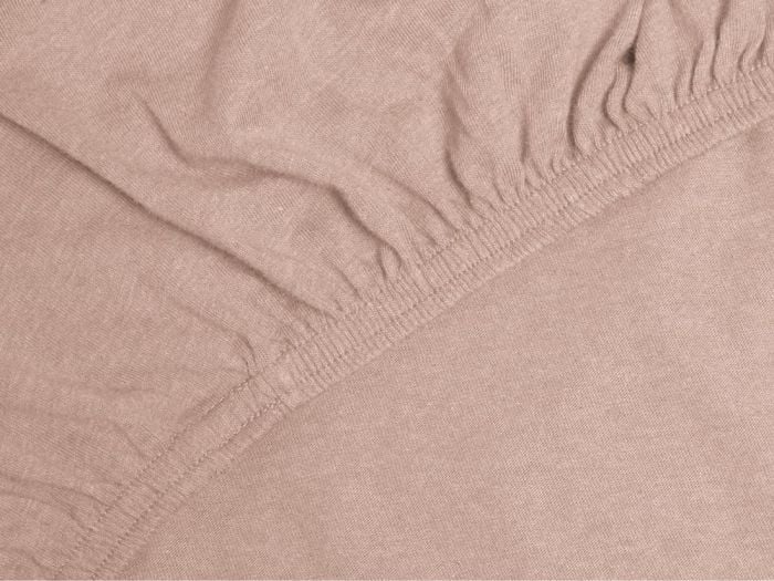 Kinderhoeslaken jersey vintage rose