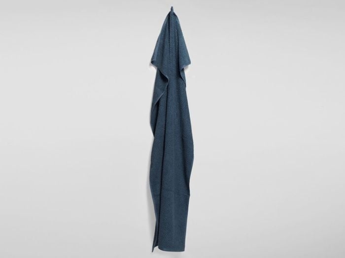 Douchelakens dots blue 70x140 - 2 st