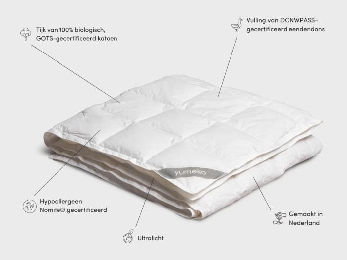 Dekbed dons zomer 140x220