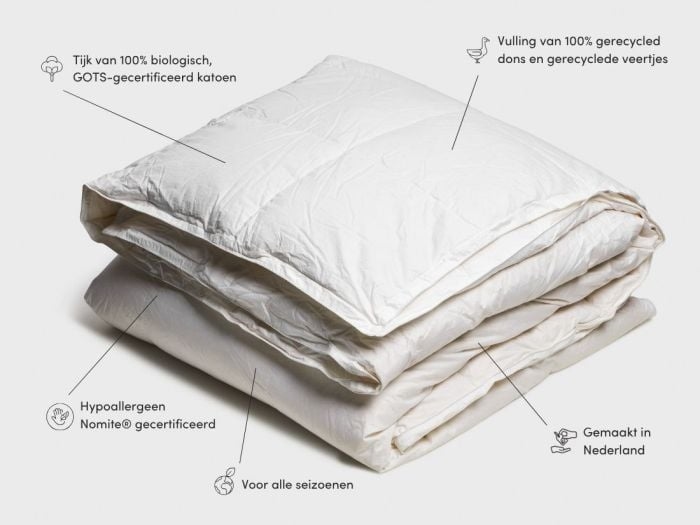 Dekbed gerecycled dons all seasons 260x220