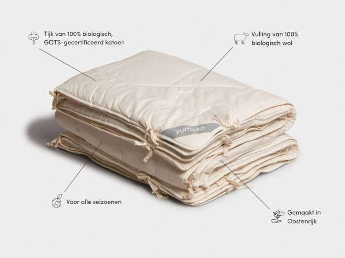 Dekbed wol all seasons 240x220