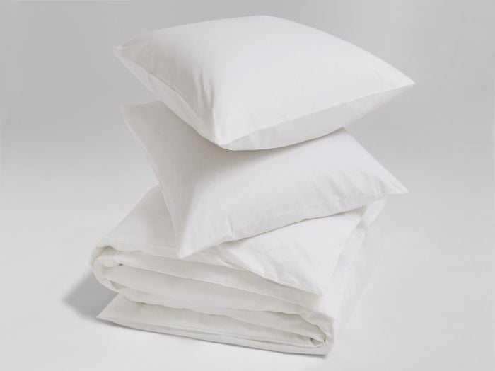 Dekbedovertrek katoen TENCEL™ pure white