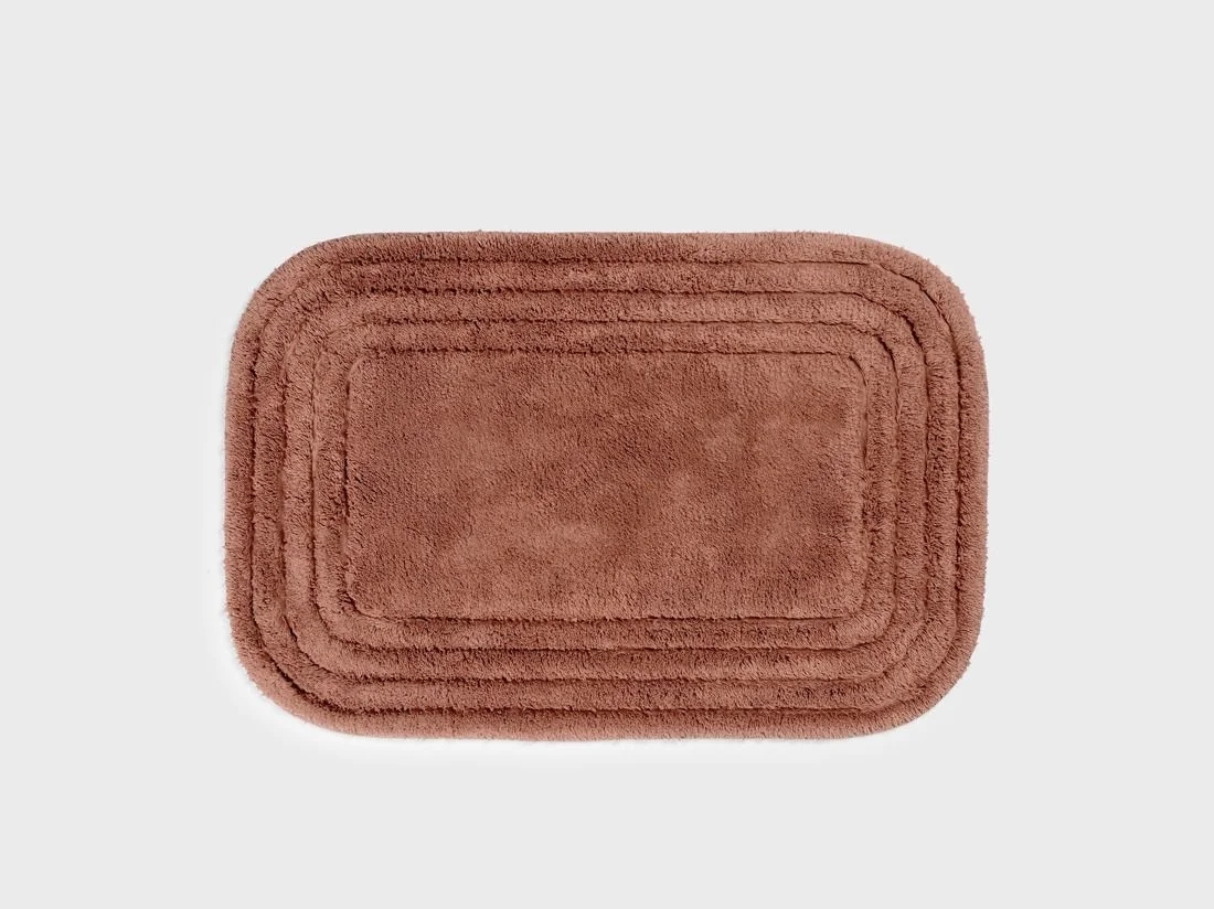 Badmat ovaal blush rose 60x90