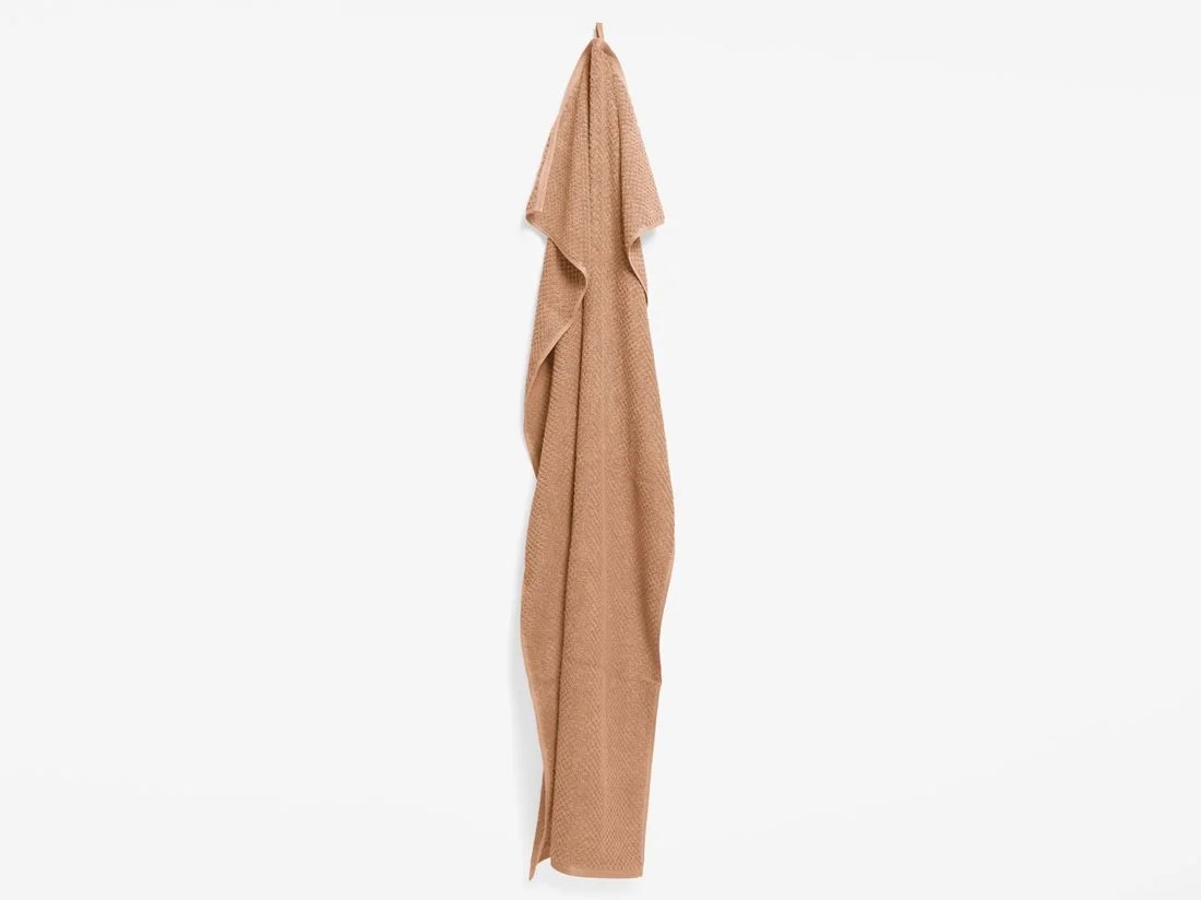 Douchelakens dots honey 70x140 - 2 st