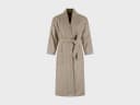 Badjas velours classic taupe