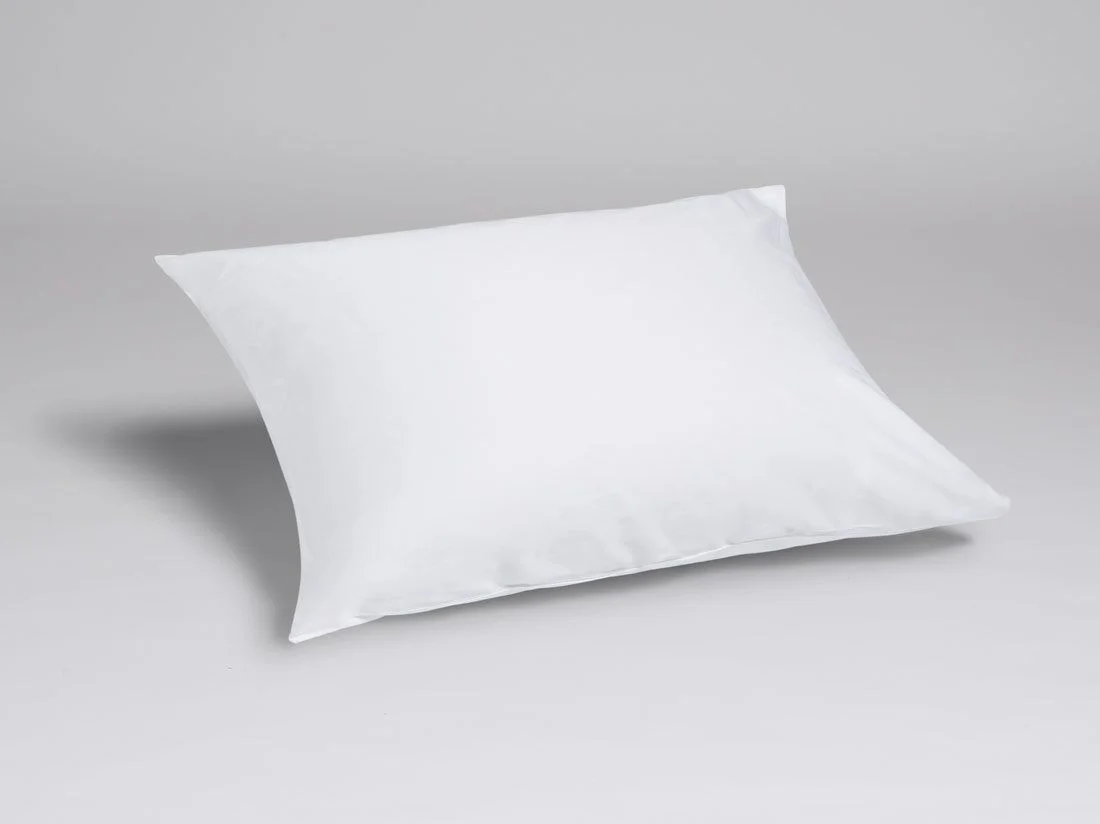 Kussensloop katoen satijn pure white 50x60