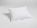 Kussensloop gewassen linnen pure white