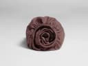 Hoeslaken katoensatijn rose brown
