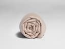 Kinderlaken katoensatijn dusty rose