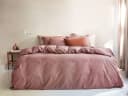 Dekbedovertrek katoen TENCEL™ blush rose