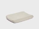 Aankleedkussenhoes mini dots white sand 50x70