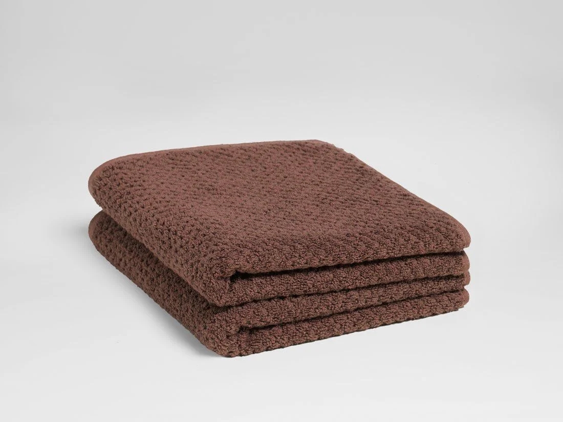 Handdoeken dots mud rose 50x100