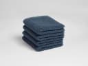 Gastendoekjes dots blue 30x50 - 4 st