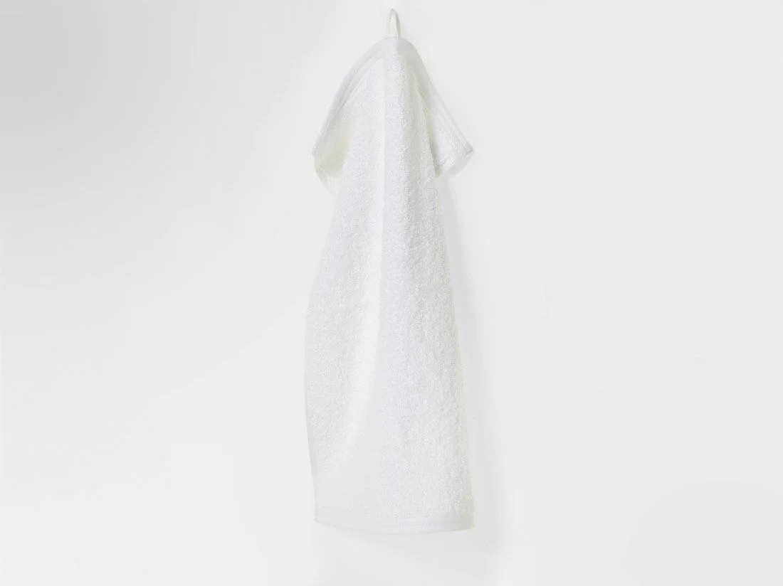 Gastendoekjes terry pure white 30x50 - 4 st