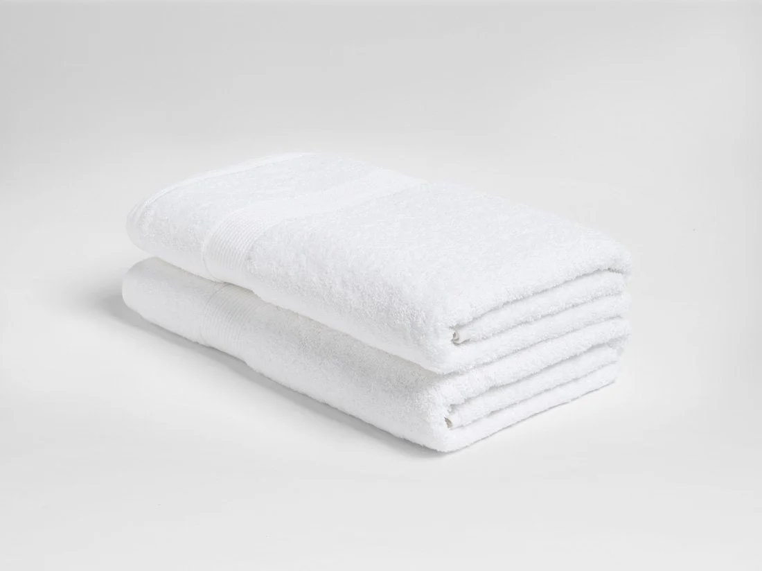 Douchelakens terry pure white 70x140 - 2 st