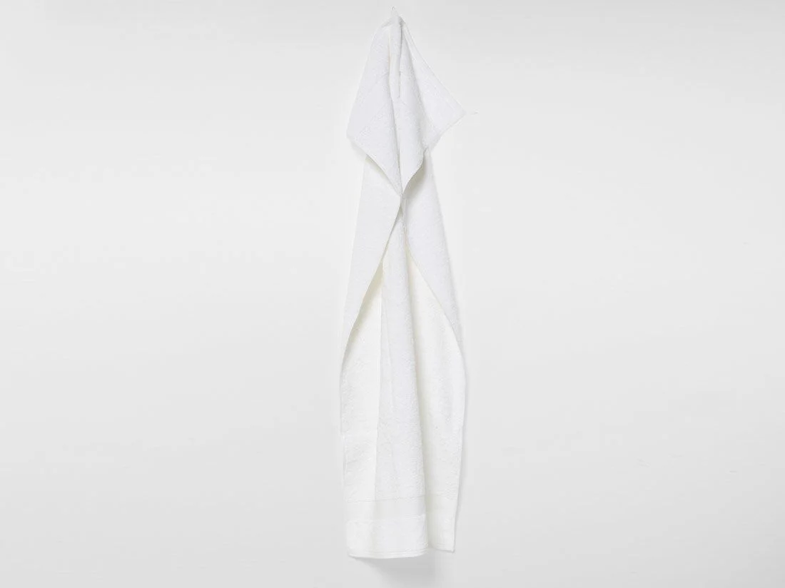 Douchelakens terry pure white 70x140 - 2 st