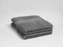 Handdoeken terry dark grey 50x100