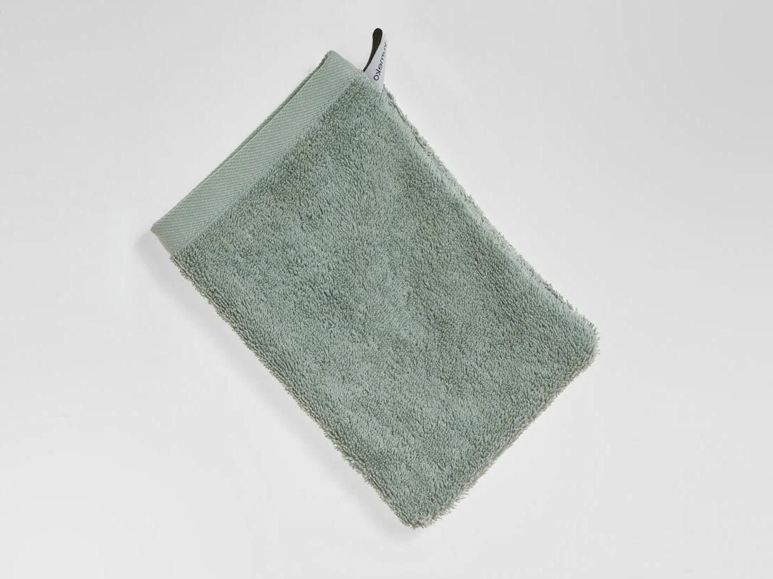 Washandjes terry sea green 15x22 - 4 st