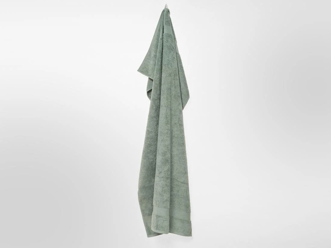 Badlaken terry sea green 100x150 - 1 st