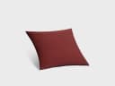 Sierkussenhoes mousseline katoen arch bordeaux