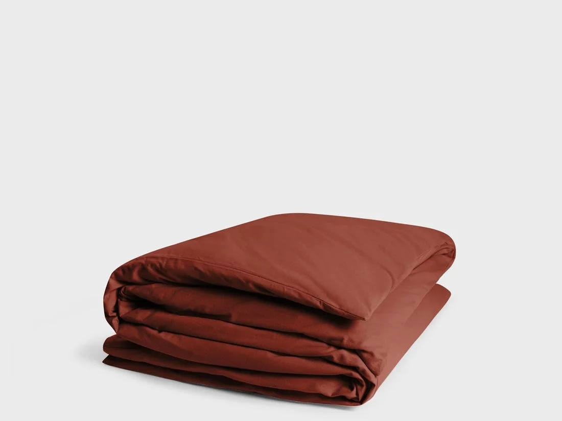 Dekbedovertrek flanel red velvet - zonder slopen