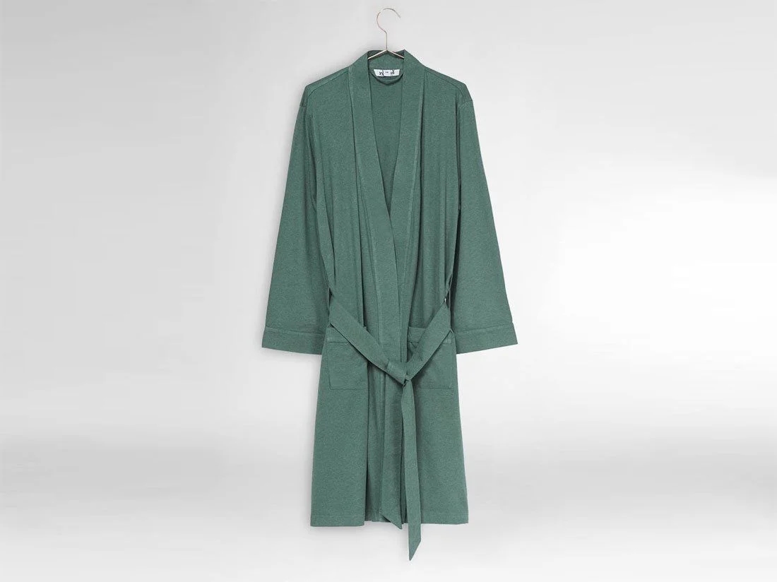 Badjas jersey pine green