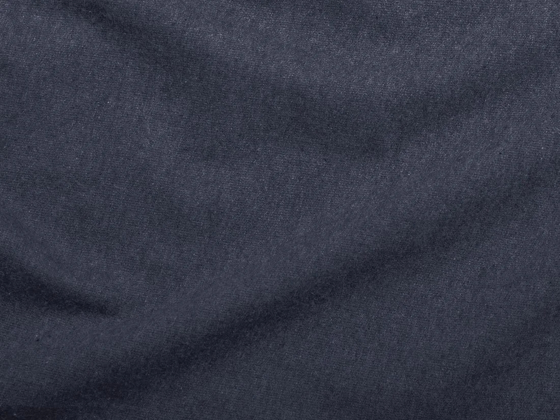 Kussensloop jersey indigo blue