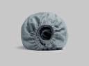 Hoeslaken katoen TENCEL™ green chambray