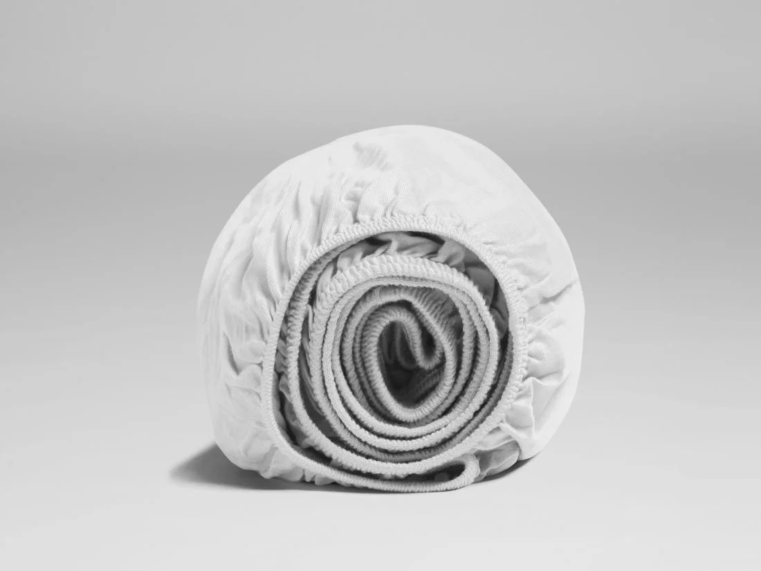 Hoeslaken jersey pure white