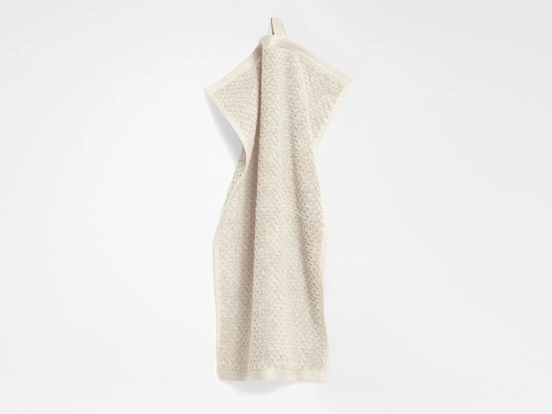 Gastendoekjes dots white sand 30x50 - 4 st