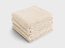 Gastendoekjes velours soft sand 30x50 - 4 st