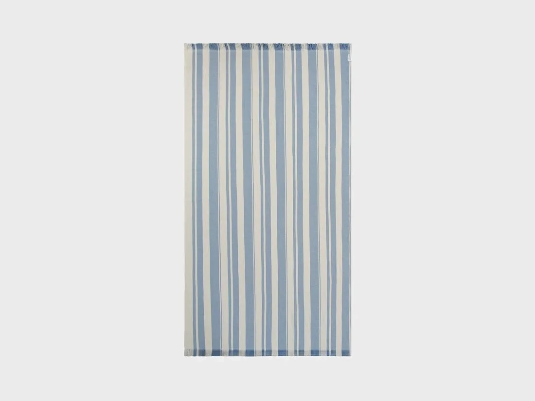 Hamamdoek Faded Blue Stripe 100x180 - 1 st.