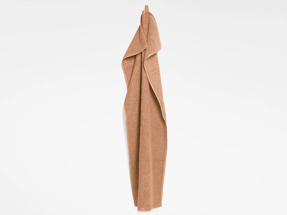 Handdoeken dots honey 50x100