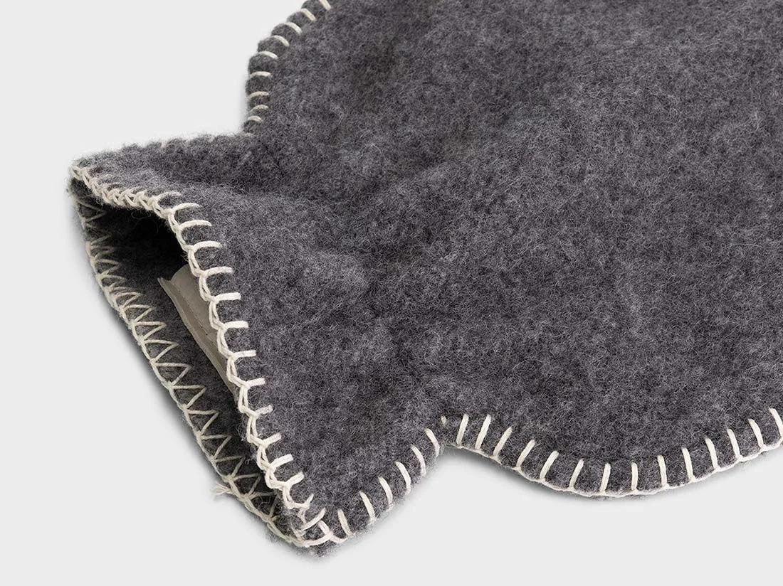 Kruikzak merinowol charcoal 36x20