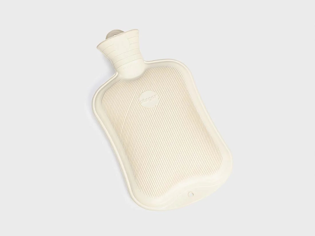 Warmwaterkruik natuurlatex warm white 2L