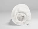 Molton topper katoen pure white