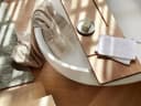 Badlaken terry warm taupe 100x150 - 1 st