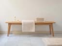Gastendoekjes dots white sand 30x50 - 4 st